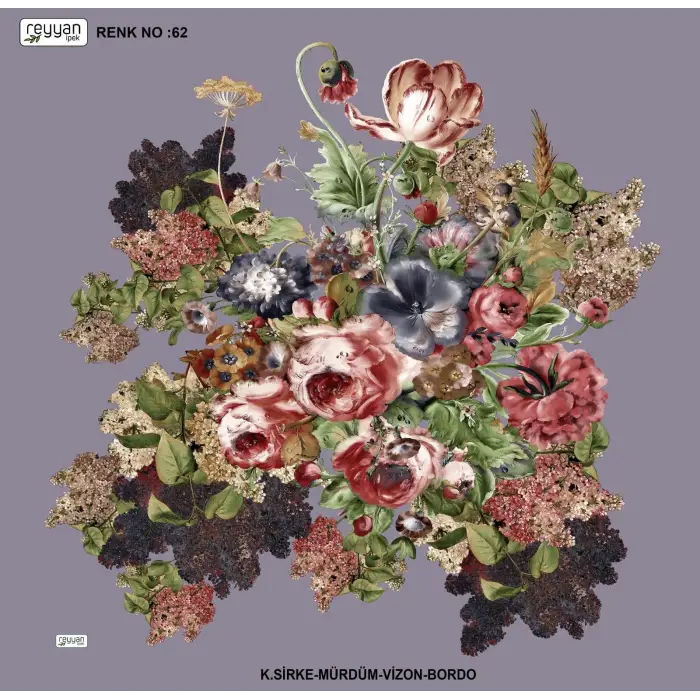 Reyyan 100 cm Oyalık Yazma (ryyn-435-13)