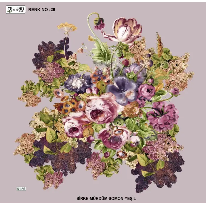 Reyyan 100 cm Oyalık Yazma (ryyn-435-17)