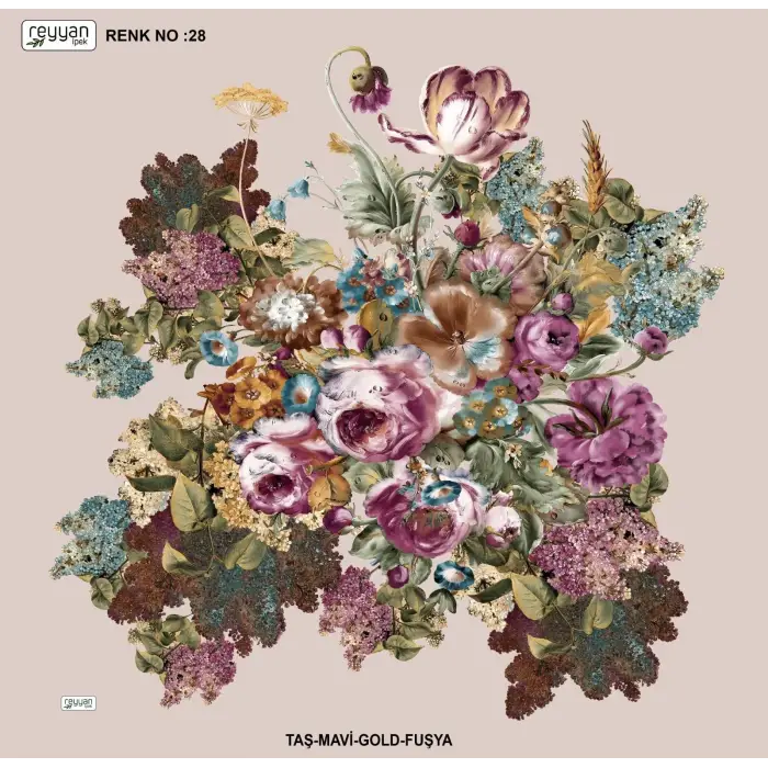 Reyyan 100 cm Oyalık Yazma (ryyn-435-25)