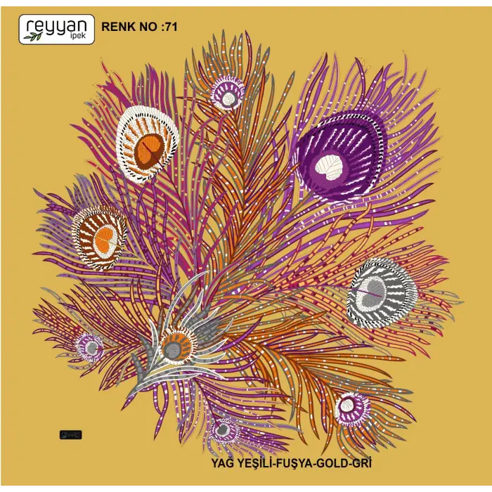 Reyyan Desenli Oyalık Yazma (ryyn-402-02)