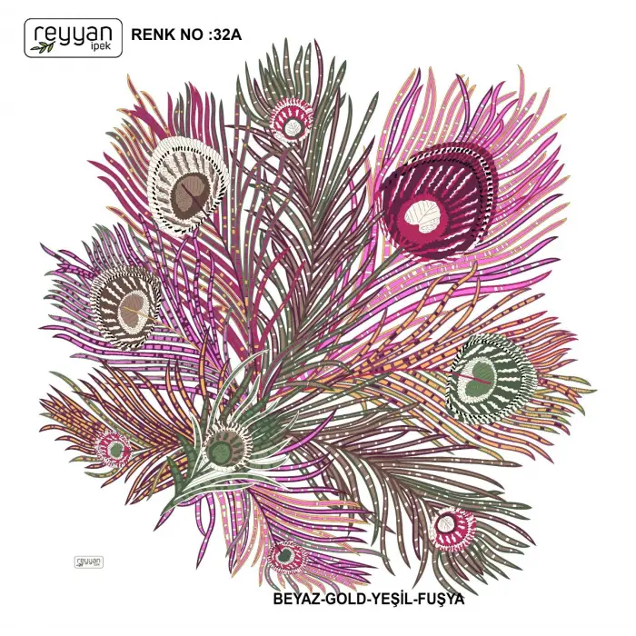 Reyyan Desenli Oyalık Yazma (ryyn-402-09)