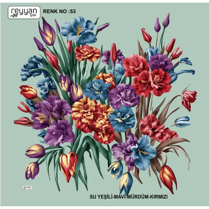 Reyyan Desenli Oyalık Yazma (ryyn-404-05)