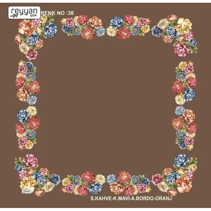 Reyyan Desenli Oyalık Yazma (ryyn-406-29)