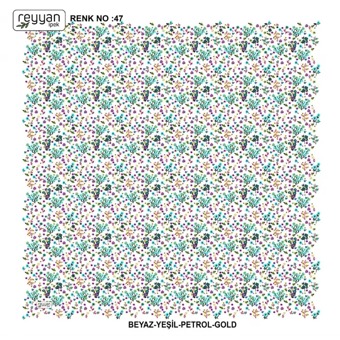 Reyyan Desenli Oyalık Yazma (ryyn-411-16)