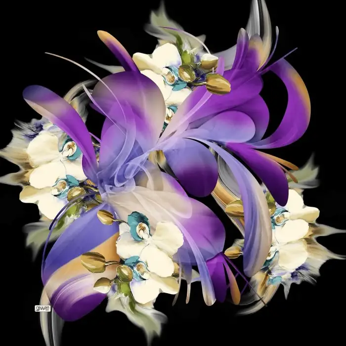 Reyyan Desenli Oyalık Yazma (ryyn-412-05)