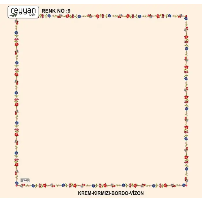 Reyyan Desenli Oyalık Yazma (ryyn-416-22)