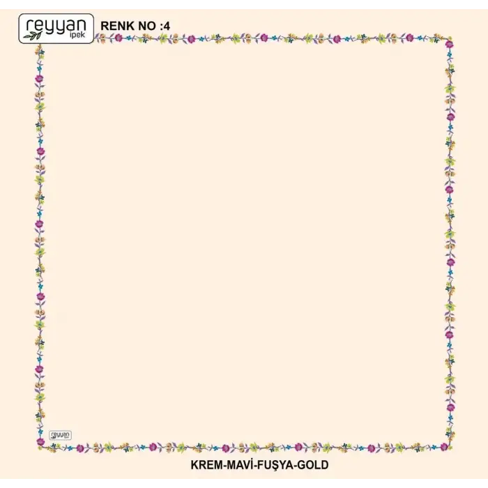 Reyyan Desenli Oyalık Yazma (ryyn-416-23)