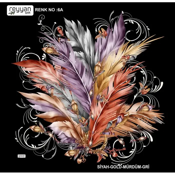 Reyyan Desenli Oyalık Yazma (ryyn-417-05)