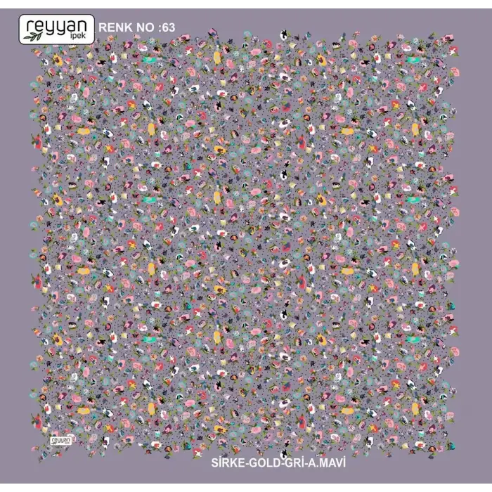 Reyyan Desenli Oyalık Yazma (ryyn-419-04)