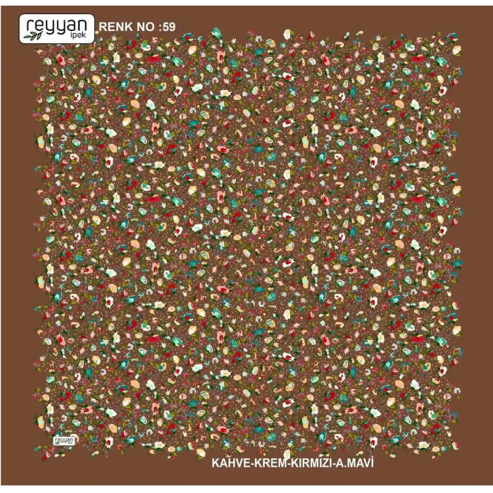 Reyyan Desenli Oyalık Yazma (ryyn-419-06)