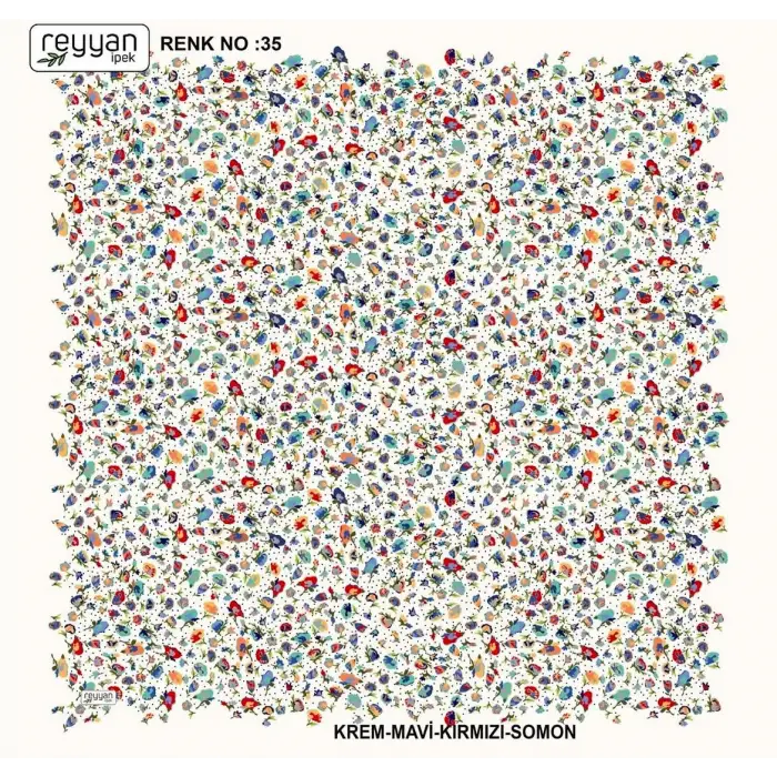 Reyyan Desenli Oyalık Yazma (ryyn-419-17)