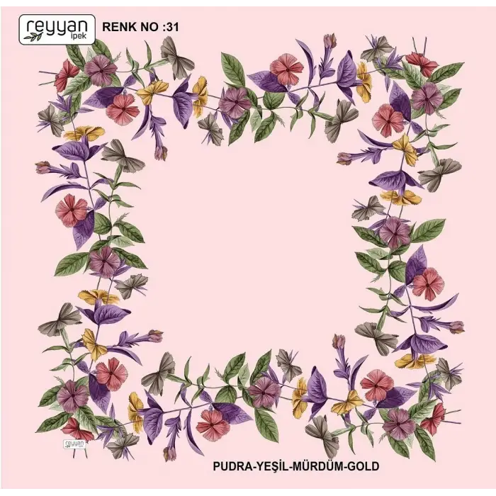 Reyyan Desenli Oyalık Yazma (ryyn-420-04)