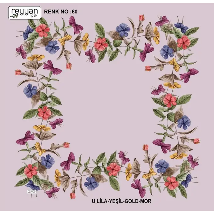 Reyyan Desenli Oyalık Yazma (ryyn-420-22)