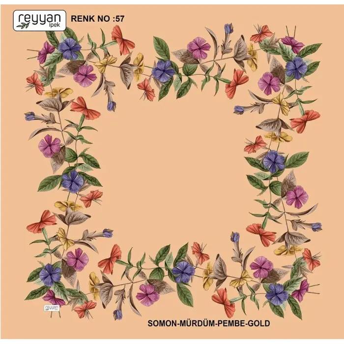 Reyyan Desenli Oyalık Yazma (ryyn-420-23)