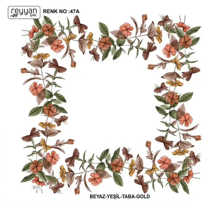 Reyyan Desenli Oyalık Yazma (ryyn-420-27)