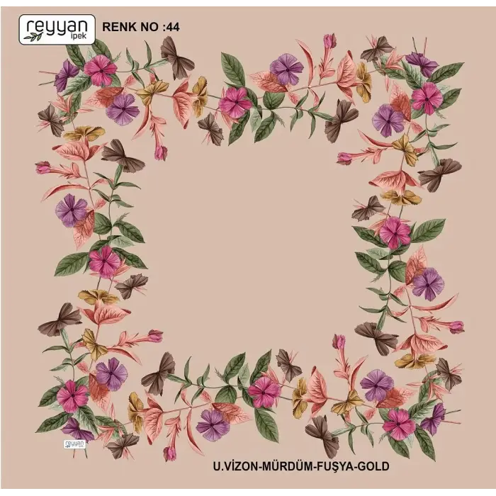 Reyyan Desenli Oyalık Yazma (ryyn-420-29)