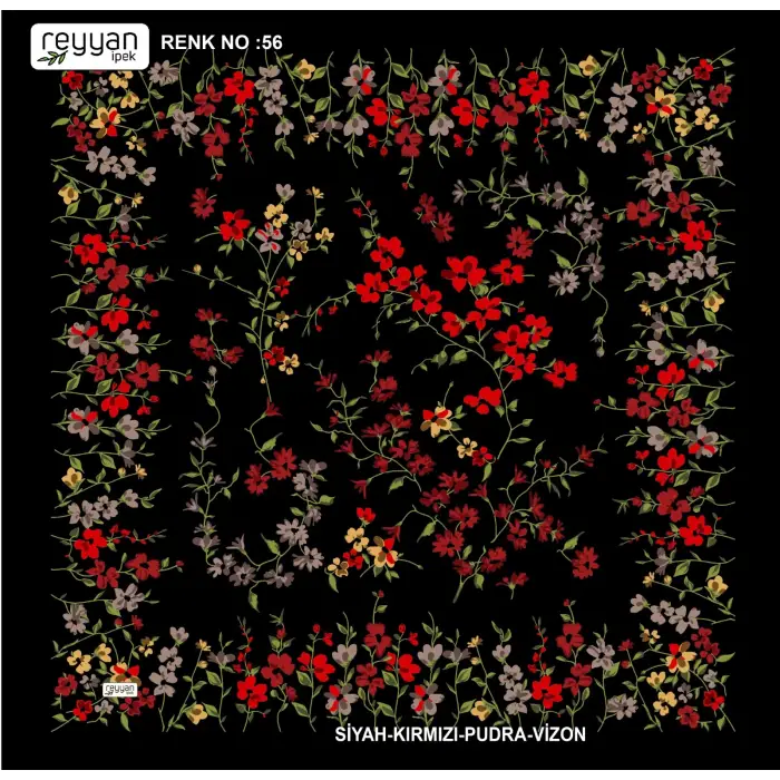 Reyyan Desenli Oyalık Yazma (ryyn-421-03)