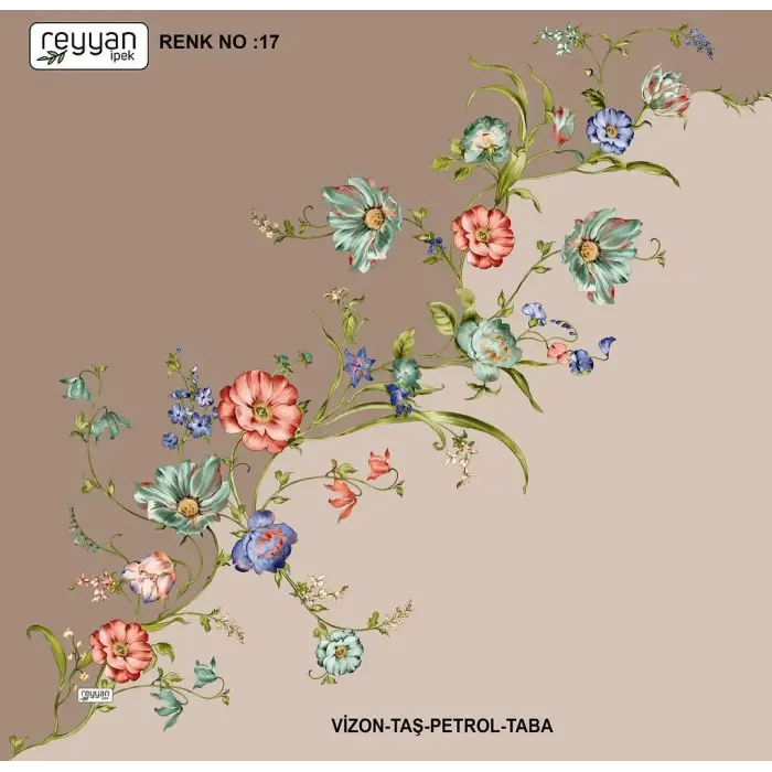 Reyyan Desenli Oyalık Yazma (ryyn-422-08)