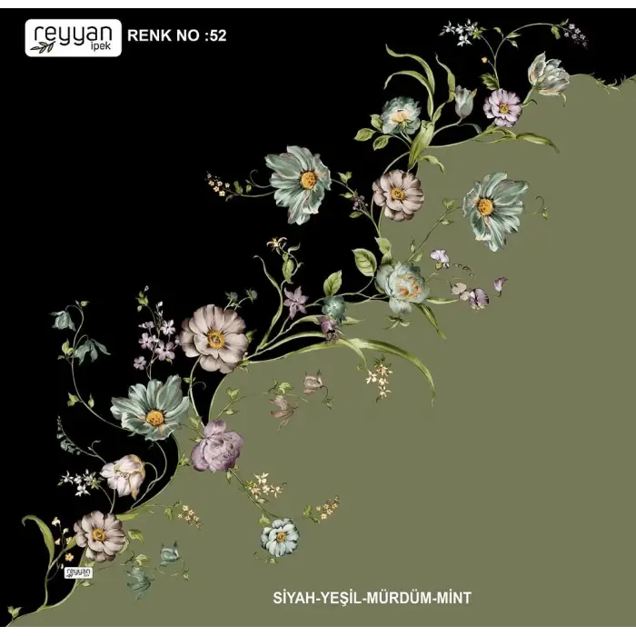 Reyyan Desenli Oyalık Yazma (ryyn-422-13)