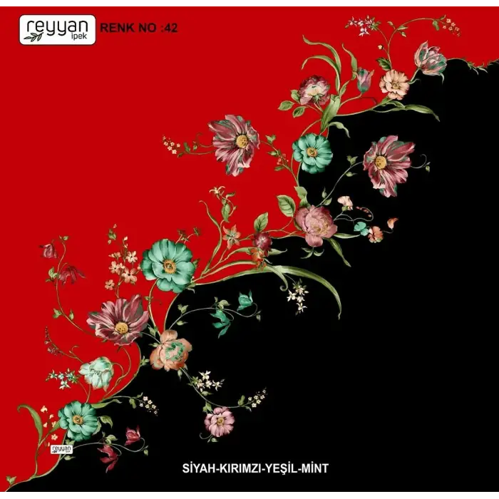 Reyyan Desenli Oyalık Yazma (ryyn-422-19)