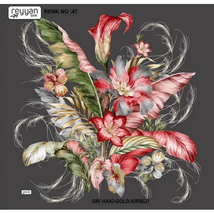 Reyyan Desenli Oyalık Yazma (ryyn-423-01)