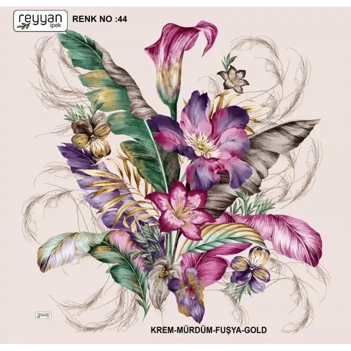 Reyyan Desenli Oyalık Yazma (ryyn-423-03)