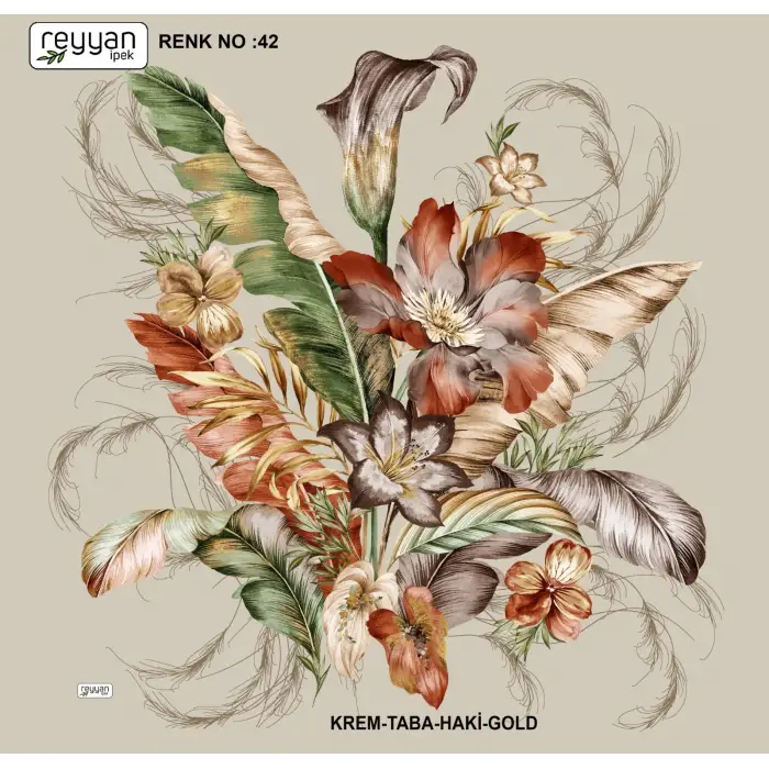 Reyyan Desenli Oyalık Yazma (ryyn-423-05)