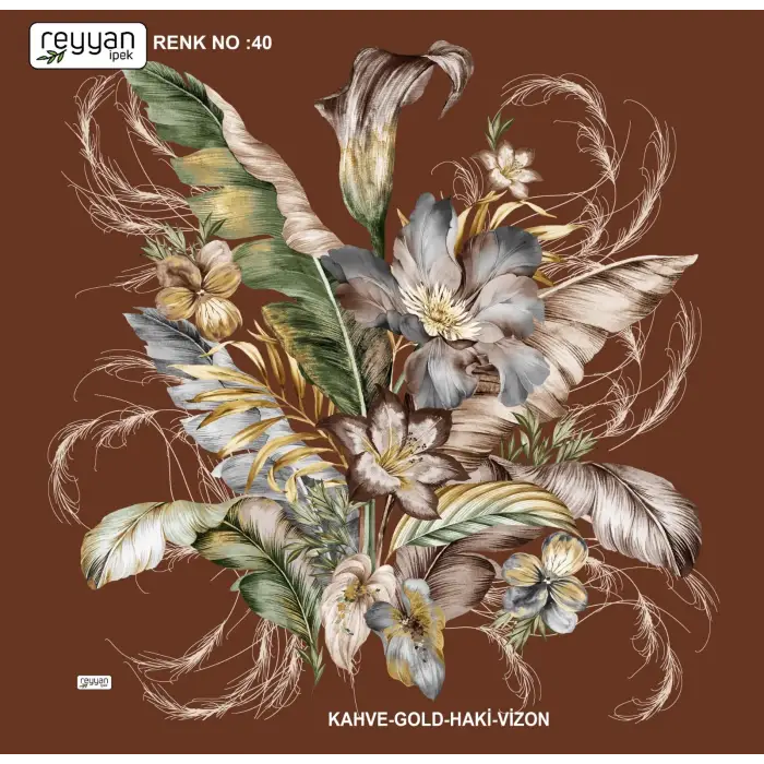 Reyyan Desenli Oyalık Yazma (ryyn-423-07)