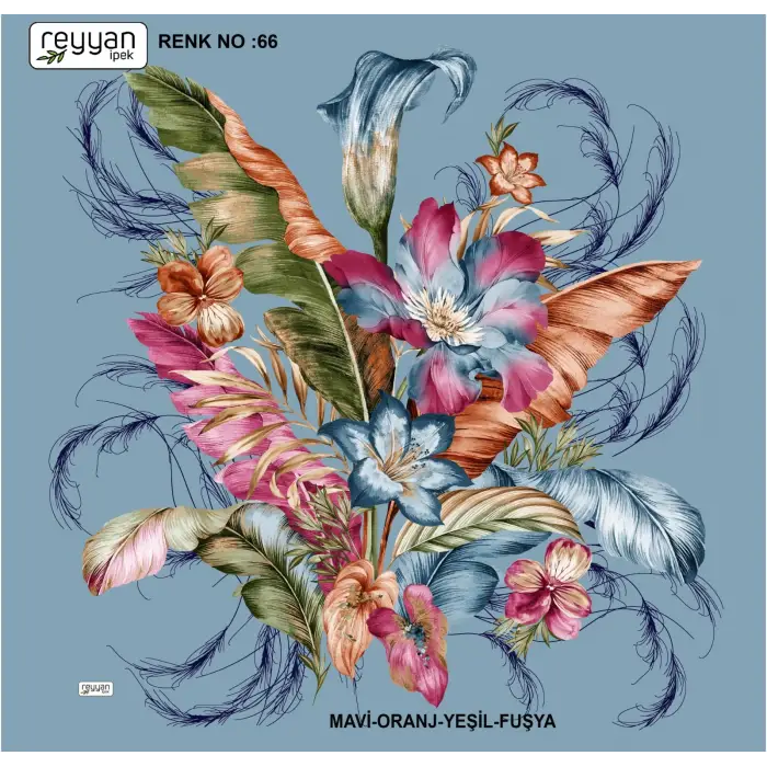 Reyyan Desenli Oyalık Yazma (ryyn-423-22)