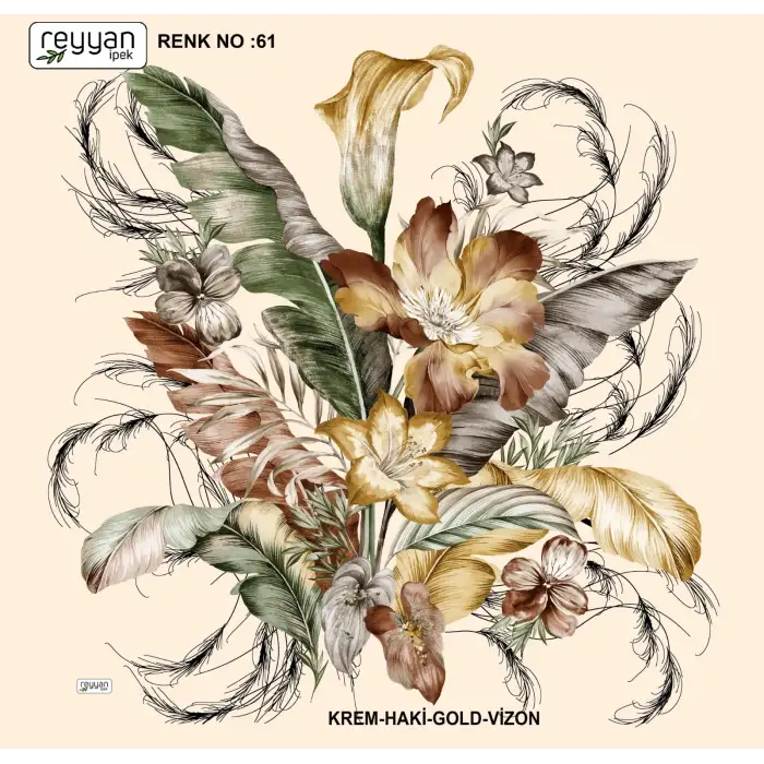 Reyyan Desenli Oyalık Yazma (ryyn-423-23)