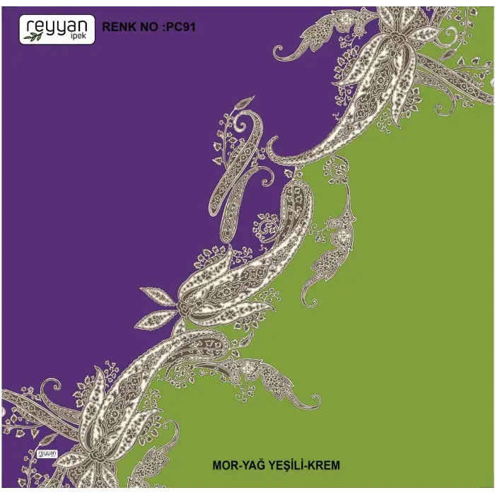 Reyyan İpek 100 cm Oyalık Yazma (ryyn-335-18)