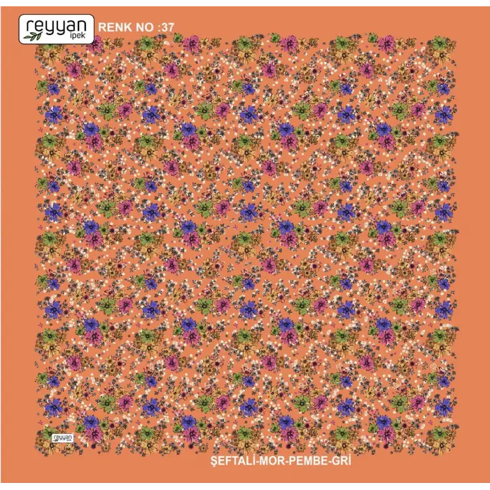 Reyyan İpek 100 cm Oyalık Yazma (ryyn-342-20)