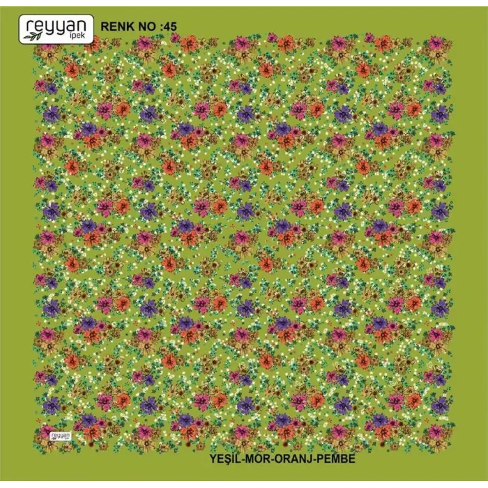 Reyyan İpek 100 cm Oyalık Yazma (ryyn-342-32)