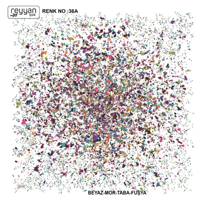 Reyyan İpek 100 cm Oyalık Yazma (ryyn-343-05)