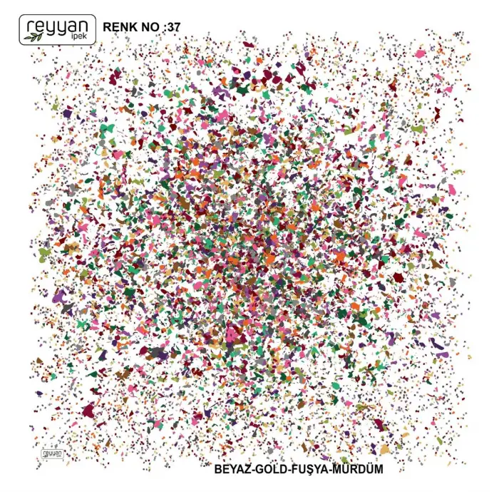 Reyyan İpek 100 cm Oyalık Yazma (ryyn-343-06)