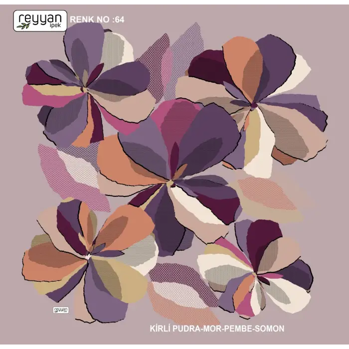 Reyyan İpek 100 cm Oyalık Yazma (ryyn-390-14)