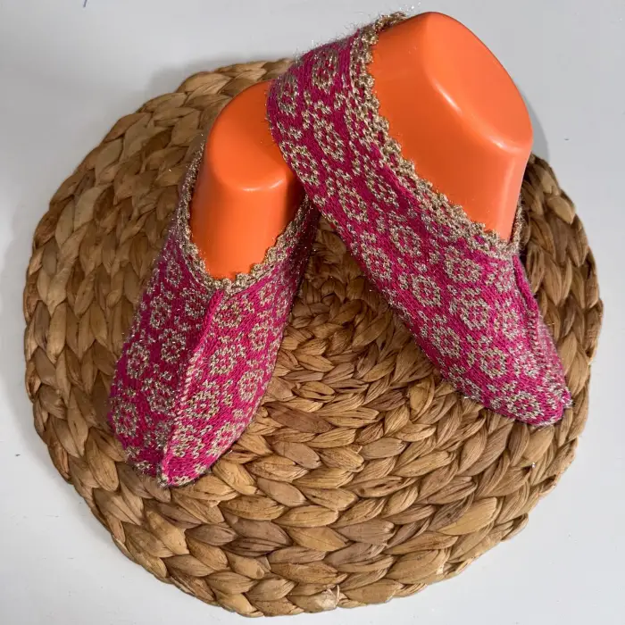 Simli Patik Çorap (PT-84-07)