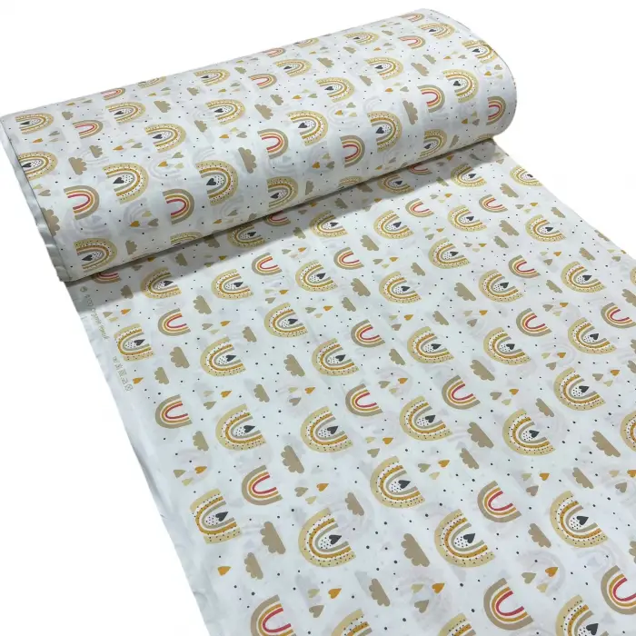 Taçmahal Akfil %100 Organik Pamuk Nevresim Kumaşı (nvk33)