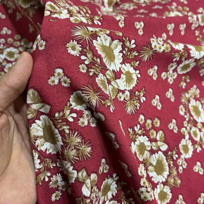 Yeni Sezon Dar En Pamuk Viskon Kumaş (90 cm) (VSK01-18)