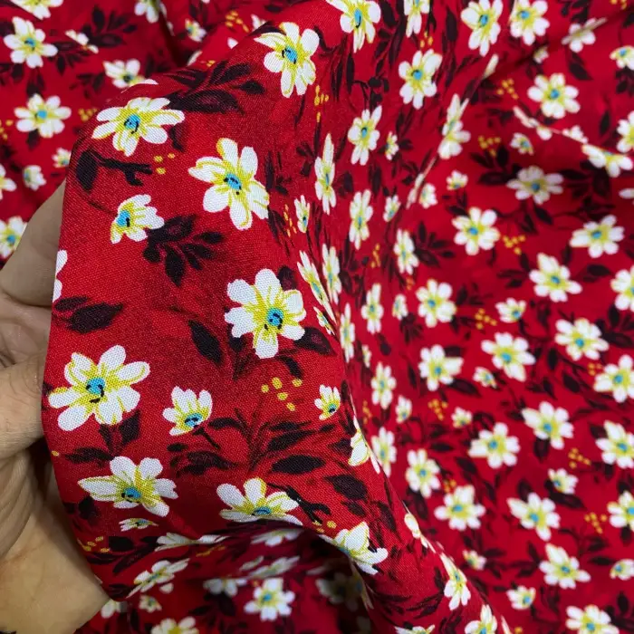 Yeni Sezon Tek En İthal Pamuk Viskon Kumaş (90 cm) (VSK01-106)