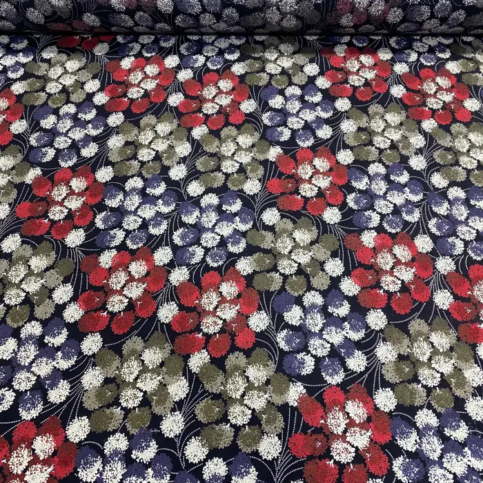 Yeni Sezon Tek En İthal Pamuk Viskon Kumaş (90 cm) (VSK01-112)