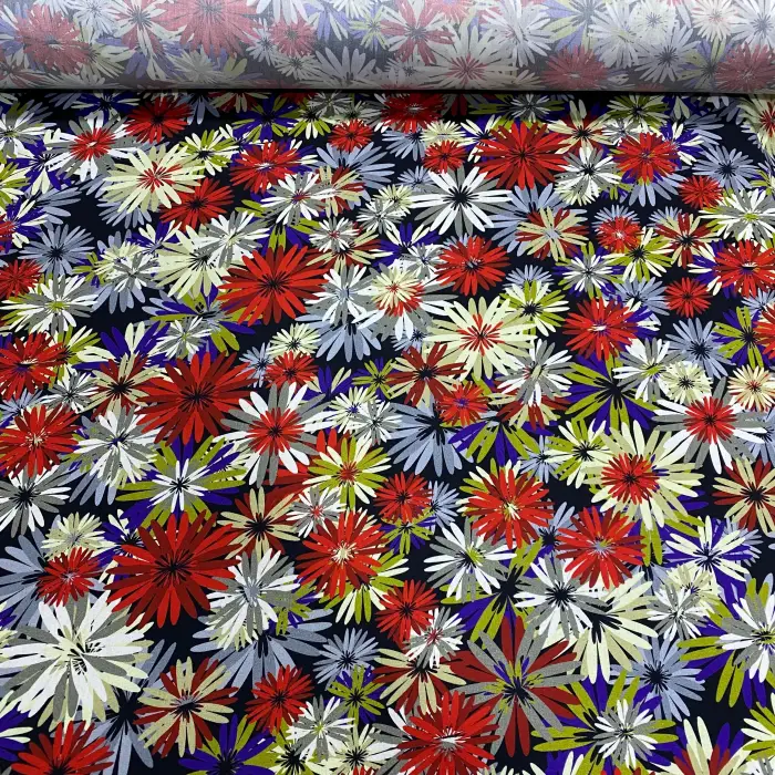 Yeni Sezon Tek En İthal Pamuk Viskon Kumaş (90 cm) (VSK01-124)