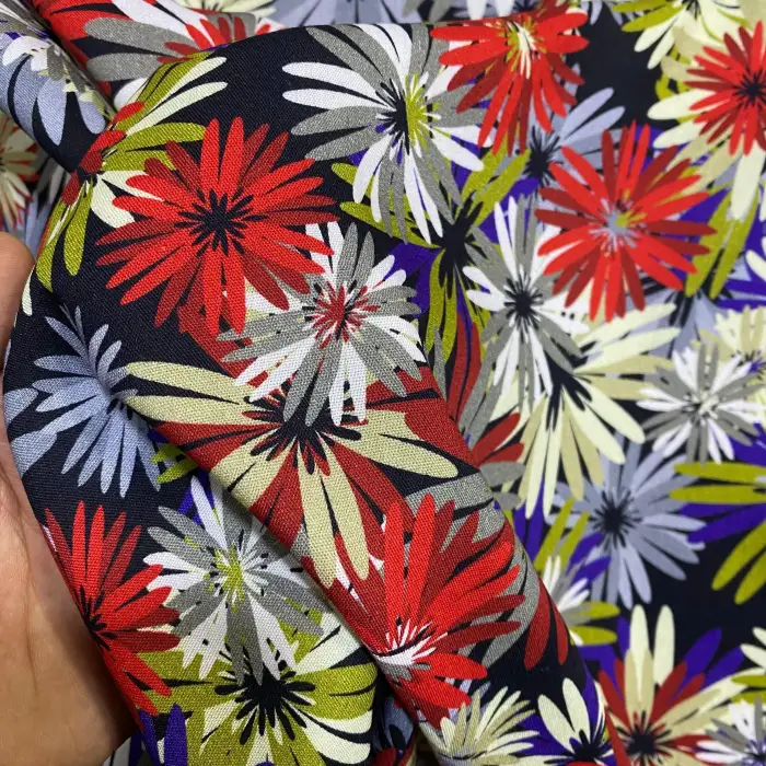 Yeni Sezon Tek En İthal Pamuk Viskon Kumaş (90 cm) (VSK01-124)