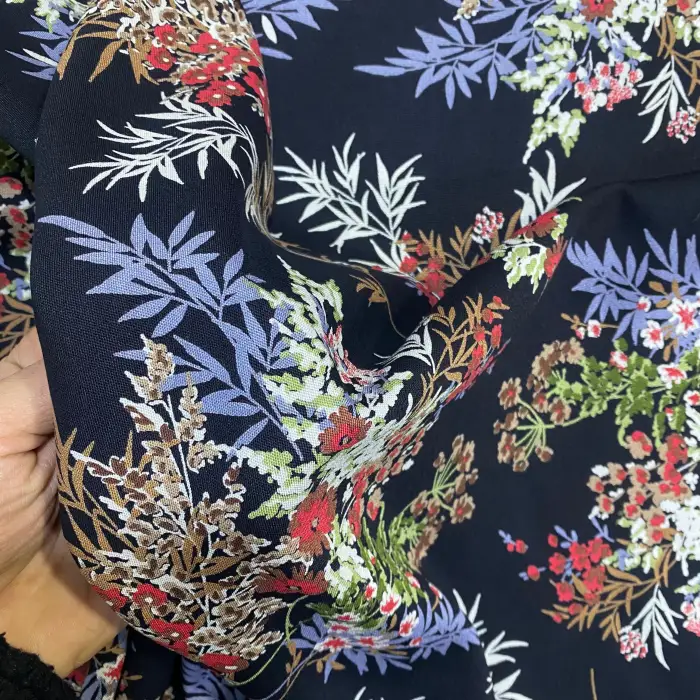 Yeni Sezon Tek En İthal Pamuk Viskon Kumaş (90 cm) (VSK01-132)