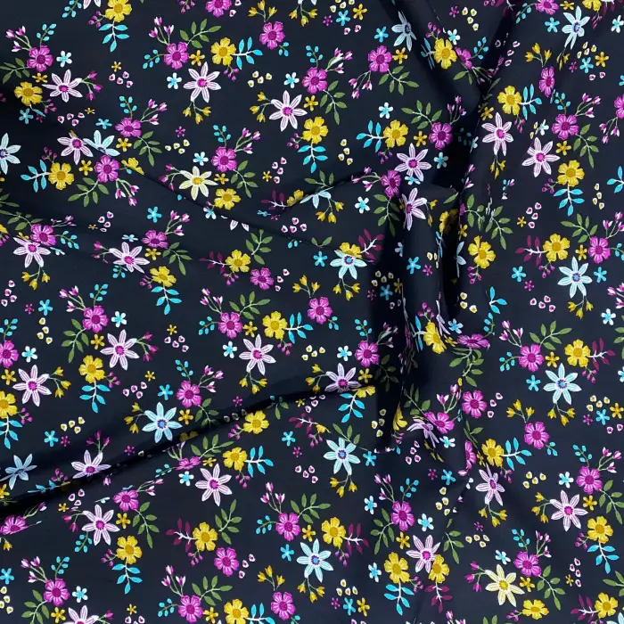 Yeni Sezon Tek En İthal Pamuk Viskon Kumaş (90 cm) (VSK01-136)