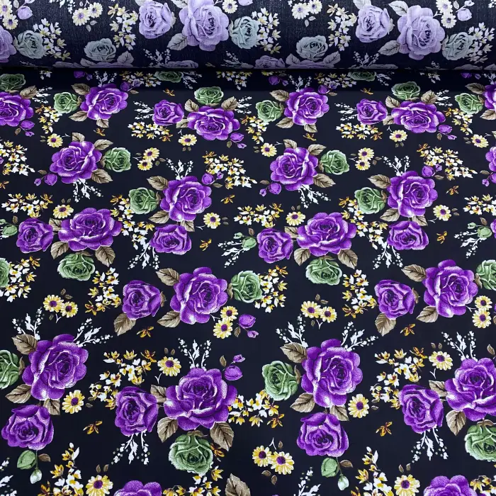 Yeni Sezon Tek En İthal Pamuk Viskon Kumaş (90 cm) (VSK01-139)