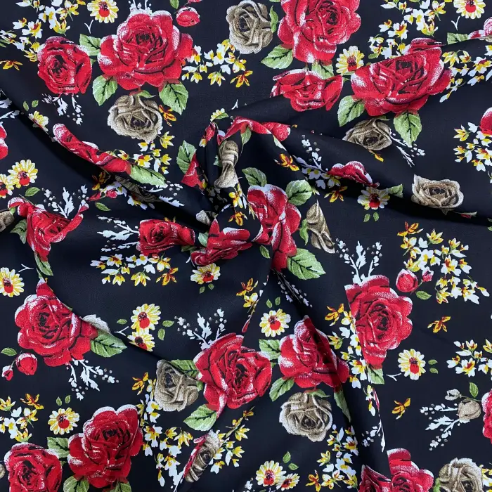 Yeni Sezon Tek En İthal Pamuk Viskon Kumaş (90 cm) (VSK01-141)