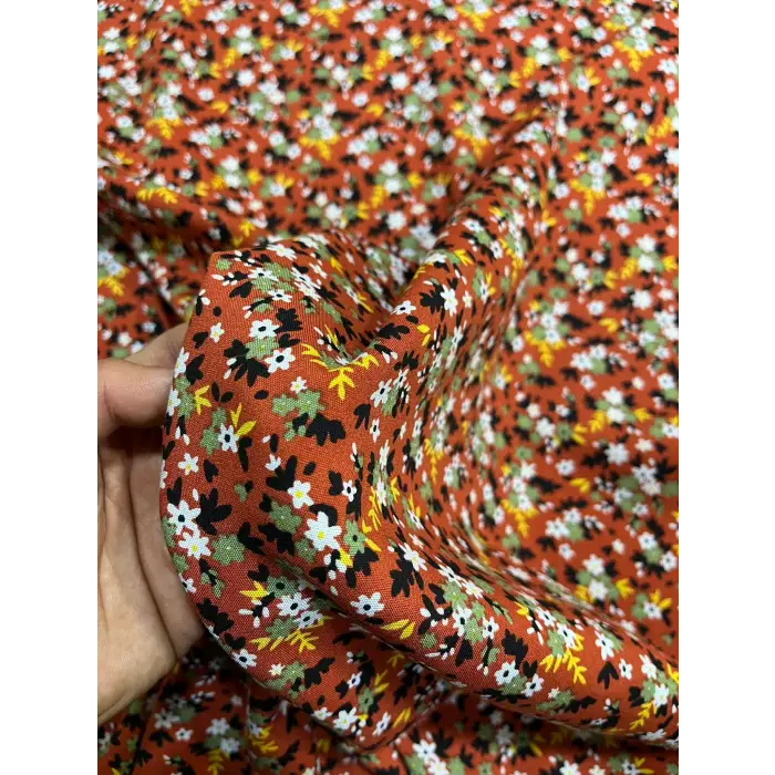 Yeni Sezon Tek En İthal Pamuk Viskon Kumaş (90 cm) (VSK01-146)