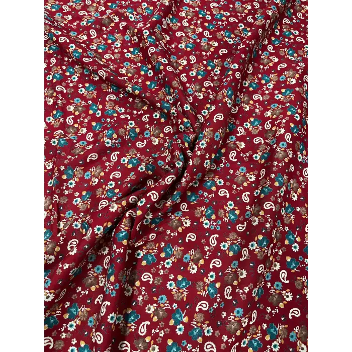 Yeni Sezon Tek En İthal Pamuk Viskon Kumaş (90 cm) (VSK01-150)