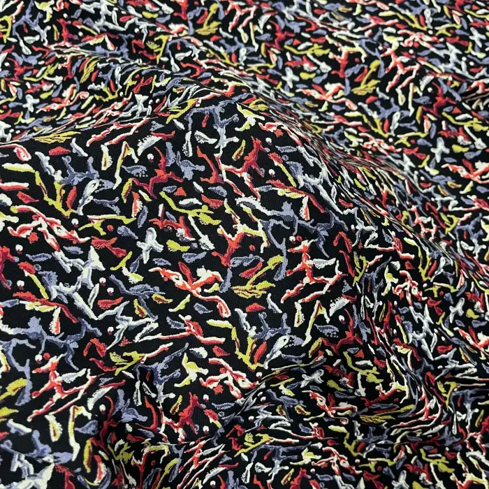 Yeni Sezon Tek En İthal Pamuk Viskon Kumaş (90 cm) (VSK01-191)